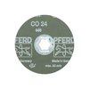 Pferd COMBICLICK® Fiber Disc, 4-1/2" Dia. - Ceramic Oxide CO, 24 Grit 40697